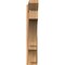 Ekena Millwork Balboa Slat Smooth Outlooker, Western Red Cedar, 7 1/2"W x 38"D x 42"H OUT08X38X42BOA06SWR - alternate 2